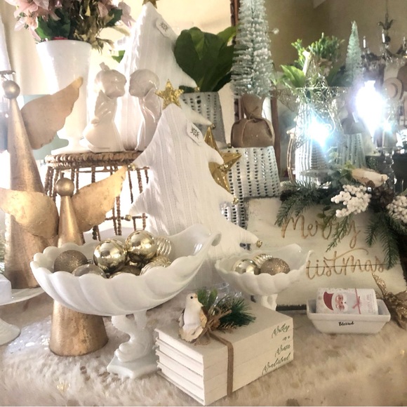 New! White Christmas 🎄 Tree Sweater Pillow - Picture 6 of 8